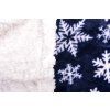Deka s beránkem Sherpa Snowflake 150x200 cm – detail