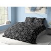 Aaryans bavlněné povlečení Scaglie černé 140x200/70x90cm