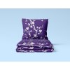 Aaryans bavlněné povlečení Venuše fialové 140x200/70x90cm