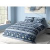 Aaryans bavlněné povlečení Stella modré 140x200/70x90cm
