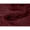 Aaryans Jersey prostěradlo vínové – detail