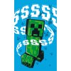 Dětský ručník Minecraft Creeper Explode 30x50 cm