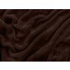 Aaryans Mikroplyšové prostěradlo hnědé – detail