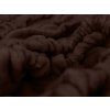 Aaryans Mikroplyšové prostěradlo hnědé – pohled 2