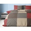 Aaryans bavlněné povlečení čtverce červené 140x200/70x90 cm