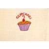 Dárková sada vaflových utěrek 6 ks Cupcake – pohled 3