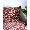 Aaryans bavlněné povlečení ORIENT BROWN 140 x 200/ 70x90