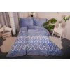 Aaryans povlečení mikroplyš Elegant modré 140x200/70x90cm