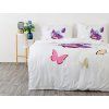 Aaryans povlečení 3D Butterfly white 140x200/70x90cm