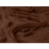 Aaryans Froté prostěradlo hnědá