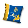Polštář REAL MADRID modro/žlutý 40x40cm