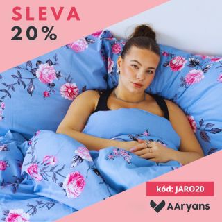 20% sleva na vše!✨ S kódem “JARO20” 🌸 Akce platí pouze do pondělí 20.4.!⏰