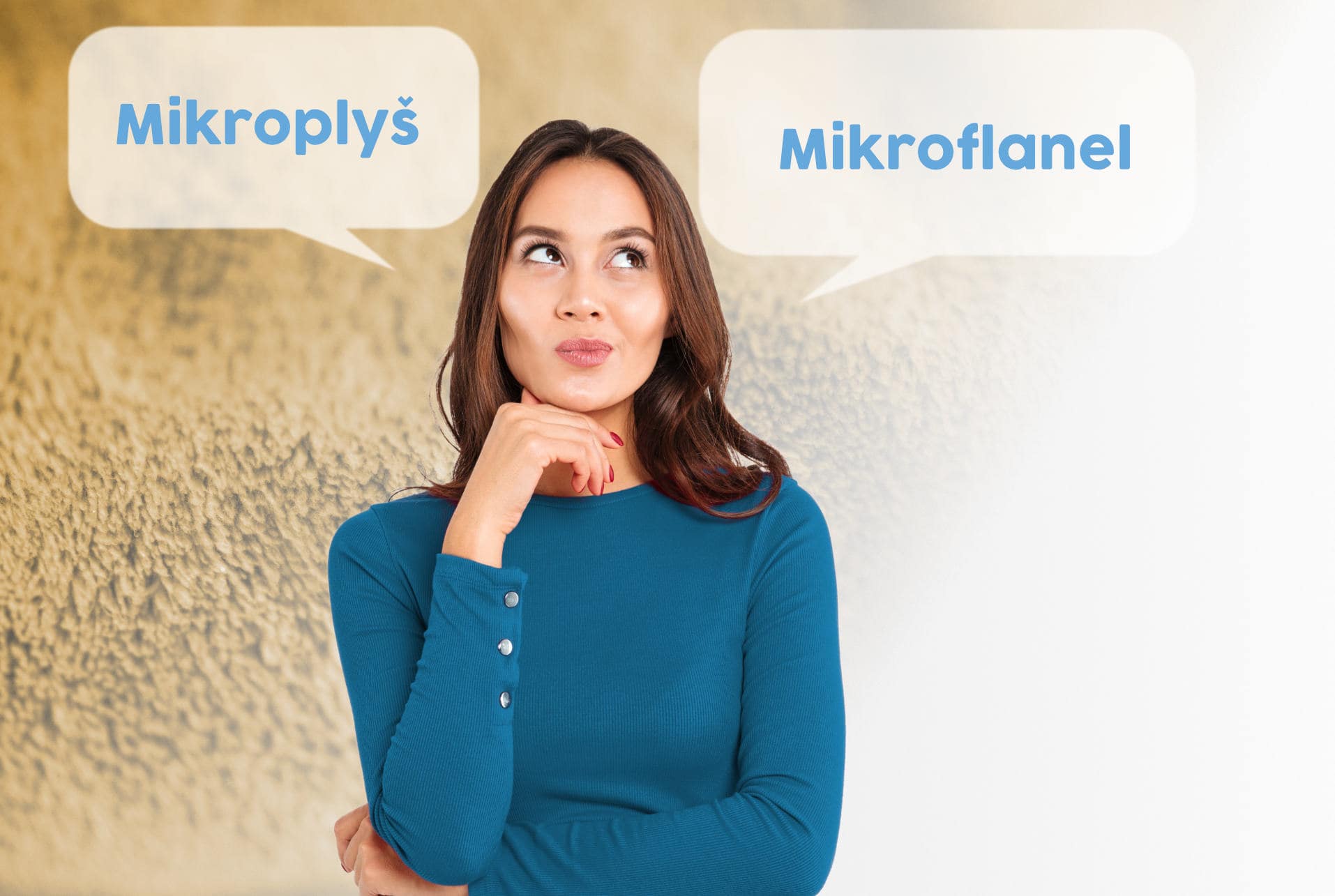 Aký je rozdiel medzi mikroplyšom a mikroflanelom?