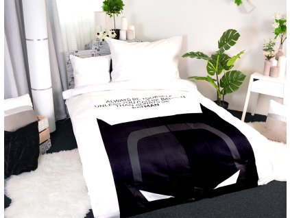 Bavlnená posteľná bielizeň Aaryans 3D Batman 140x200/70x90cm