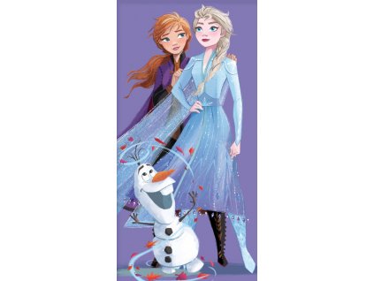 Osuška Ledové království Elsa, Anna a Olaf