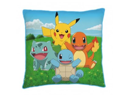 Polštářek Pokémons 40x40cm