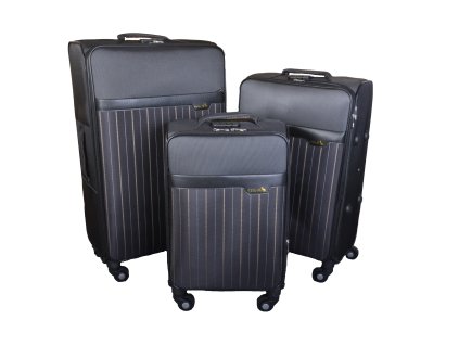 Súprava 3 textilných kufrov 01 s chybou ​