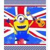 Fleece Blanket 125x150 Minions 01