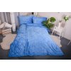Aaryans francúzske obliečky mikroplyš Floria modré 220x200cm /70x90cm