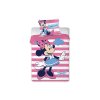 Povlečení do postýlky Minnie Stripes