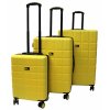 Sada 3 skořepinových kufrů JB 2063 yellow