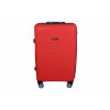 Skořepinový kufr PP01 červený red front