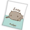 Dětská deka Kočička Pusheen Lazy Cat 130x170 cm