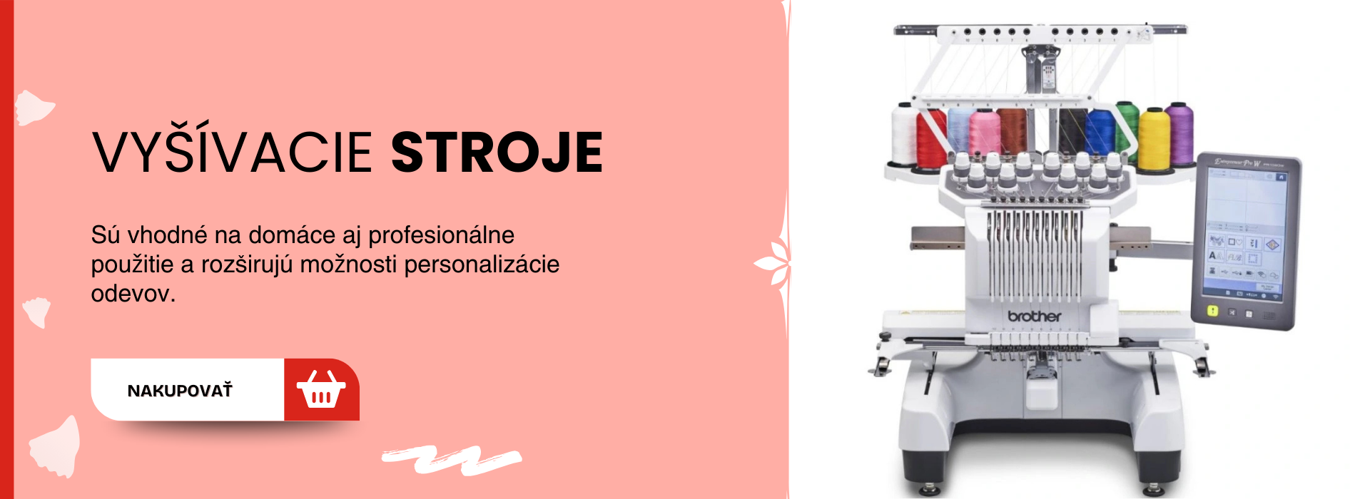 PC - vysivacie stroje