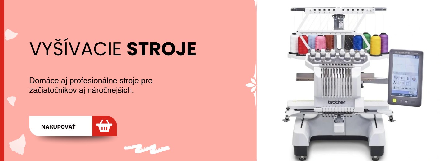 PC vyšívacie stroje