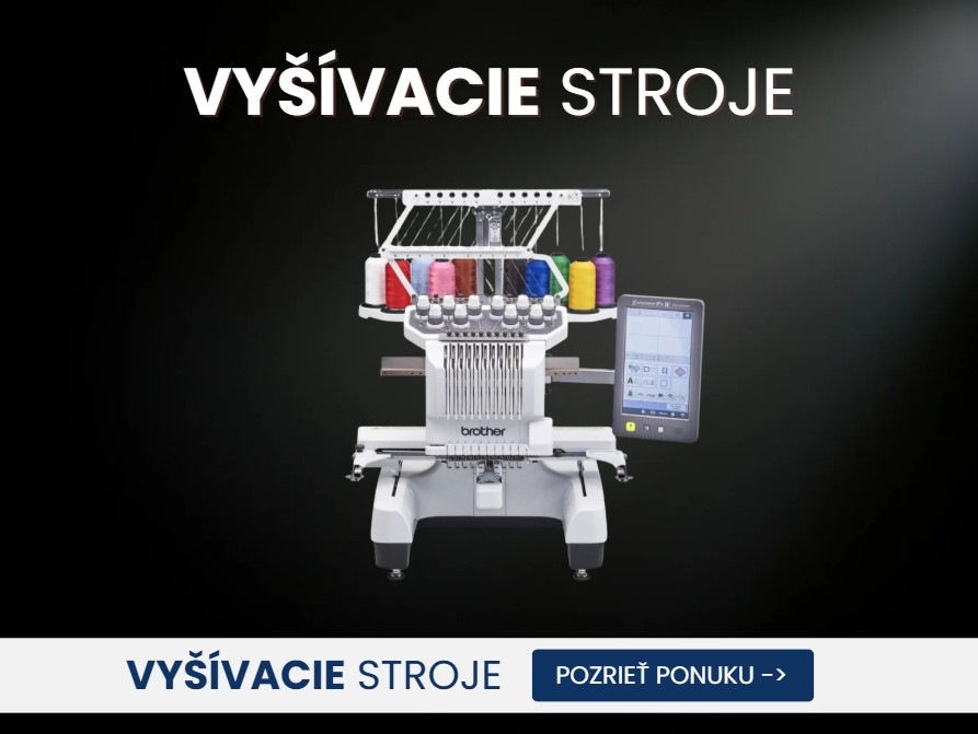 6. Mobil - vysivacie stroje