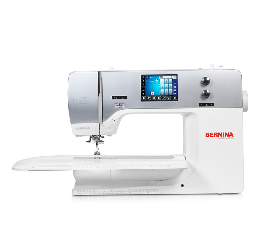 Bernina 770 QE stolcek