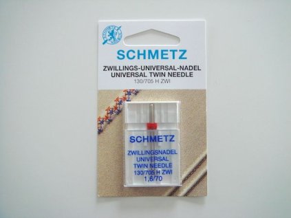 Dvojihla Schmetz univerzal 130/705H, 2mm/70