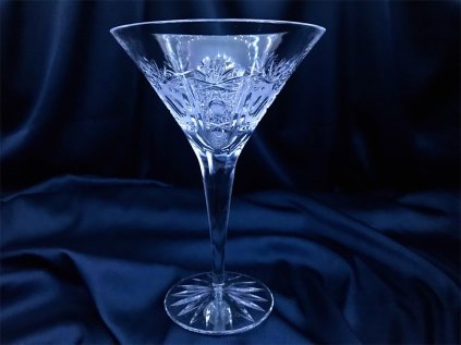 Krištáľový pohár na martini 250 ml