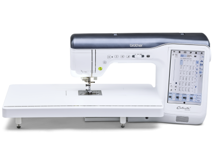 Brother Celeste CX1 so stolčekom spredu