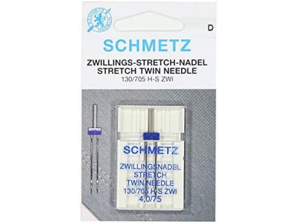 Dvojihla Schmetz universal 130/705H, 4mm/75