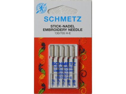Ihly Schmetz 130/705 H-E V3S embroidery MIX (3x75, 2x90)
