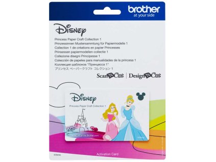 Karta so vzormi DISNEY PRINCESS 1