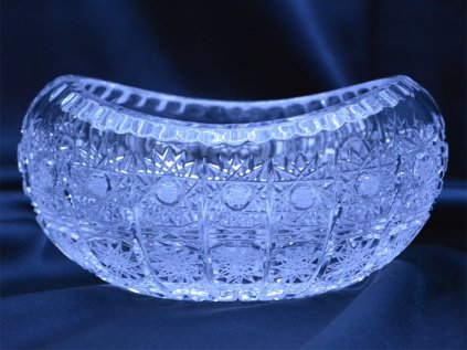 Krištáľová misa gondola 15,5 cm