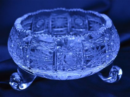 Krištáľová misa na nožičkách 13 cm