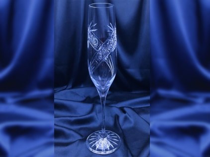 Krištáľové poháre na šampanské 180 ml