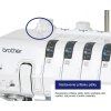 Brother Airflow 3000 prítlak pätky