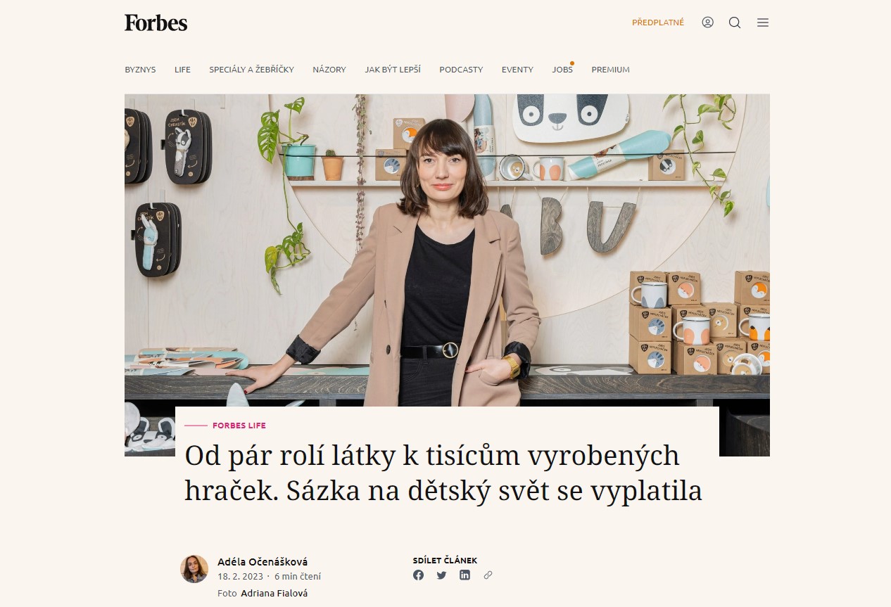 Jitka ve Forbes
