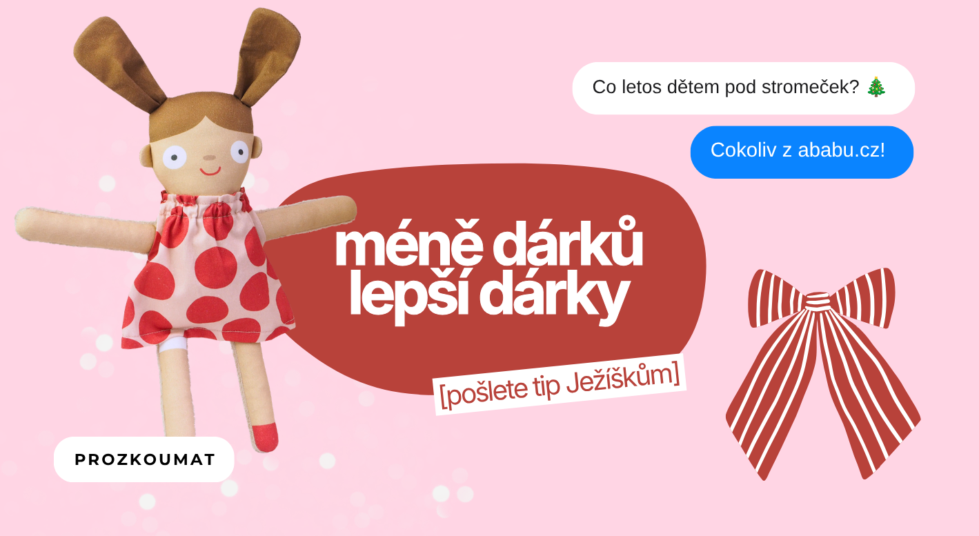 Méně dárků = lepší dárky