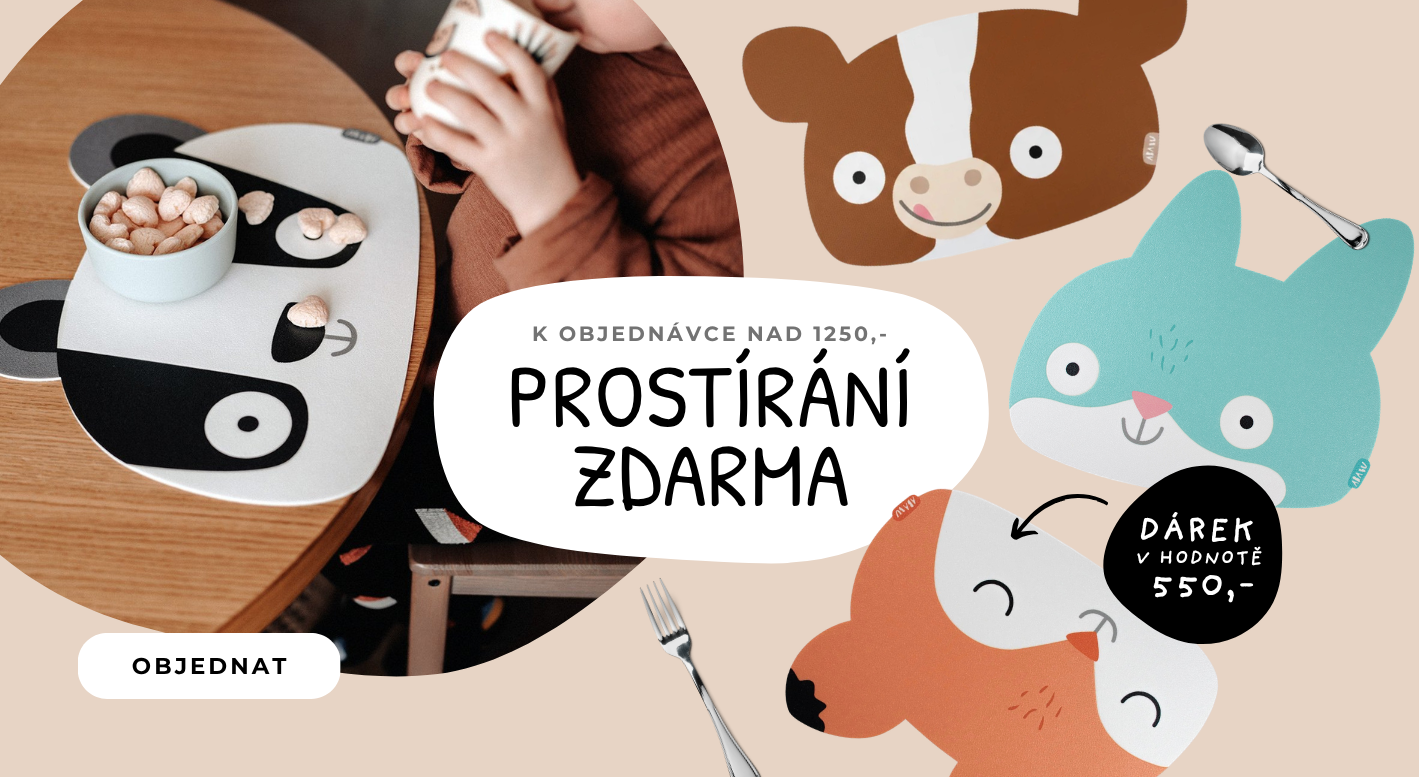 Prostírání jako dárek k nákupu nad 1250,-