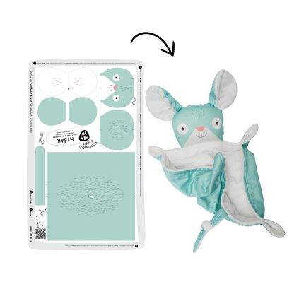 Panel na šití / Muchláček / Myšák / Outlet