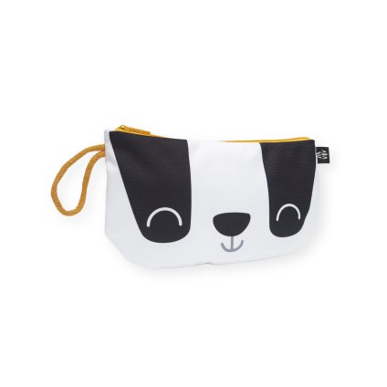 Pouzdro na zip / Jezevec / Žlutý zip