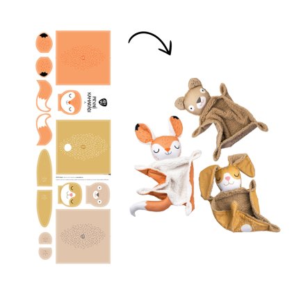 Panel na šití / Sada muchláčků / A / Outlet