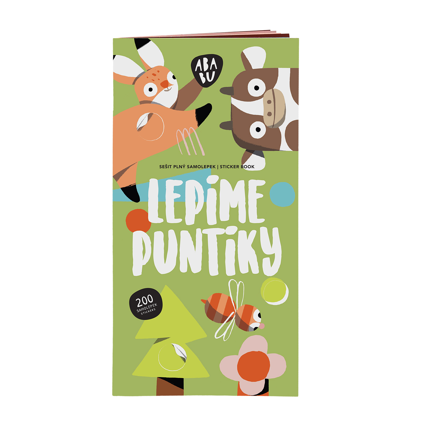 Levně Samolepkový sešit / Lepíme puntíky