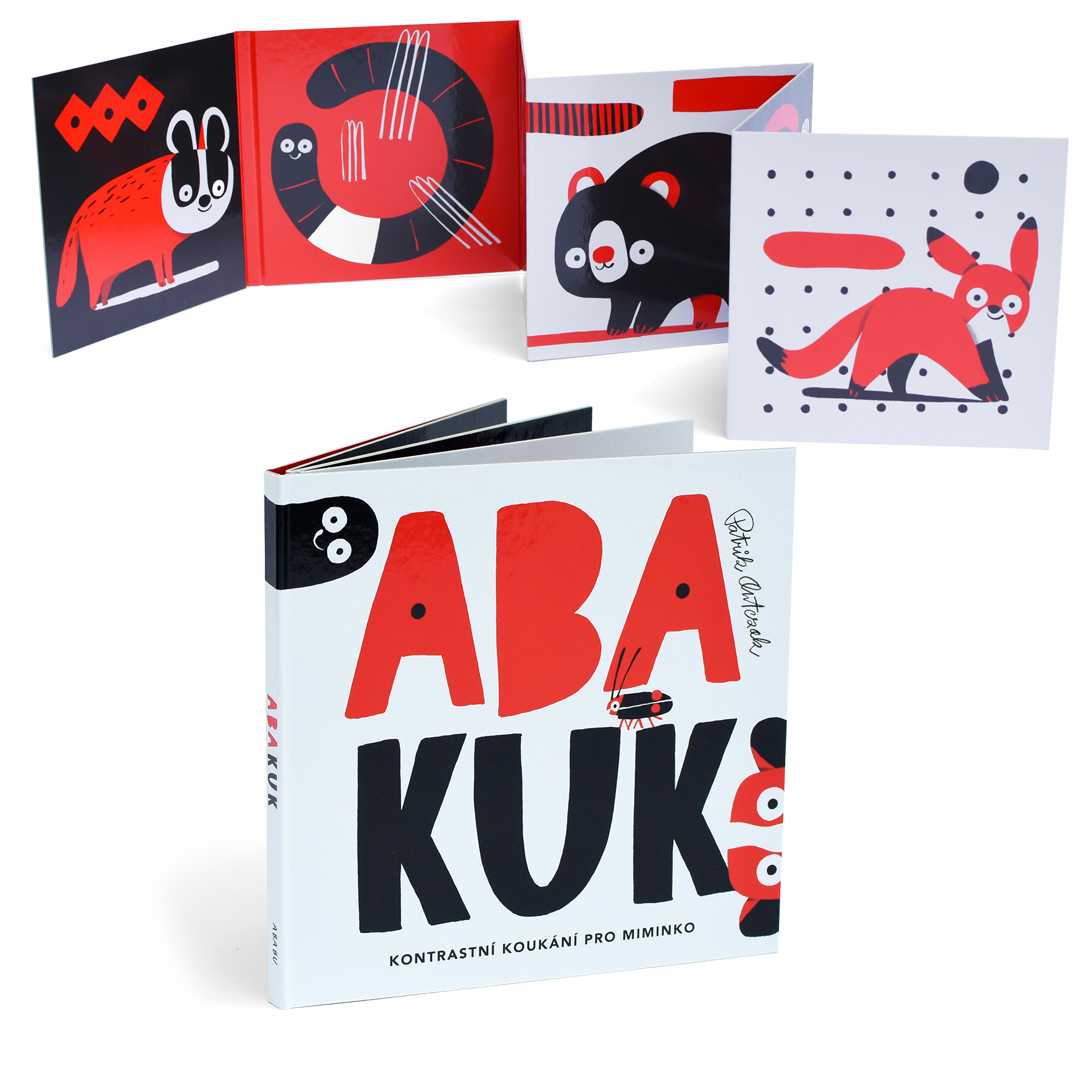 Kontrastní karty na kočárek / Abakuk