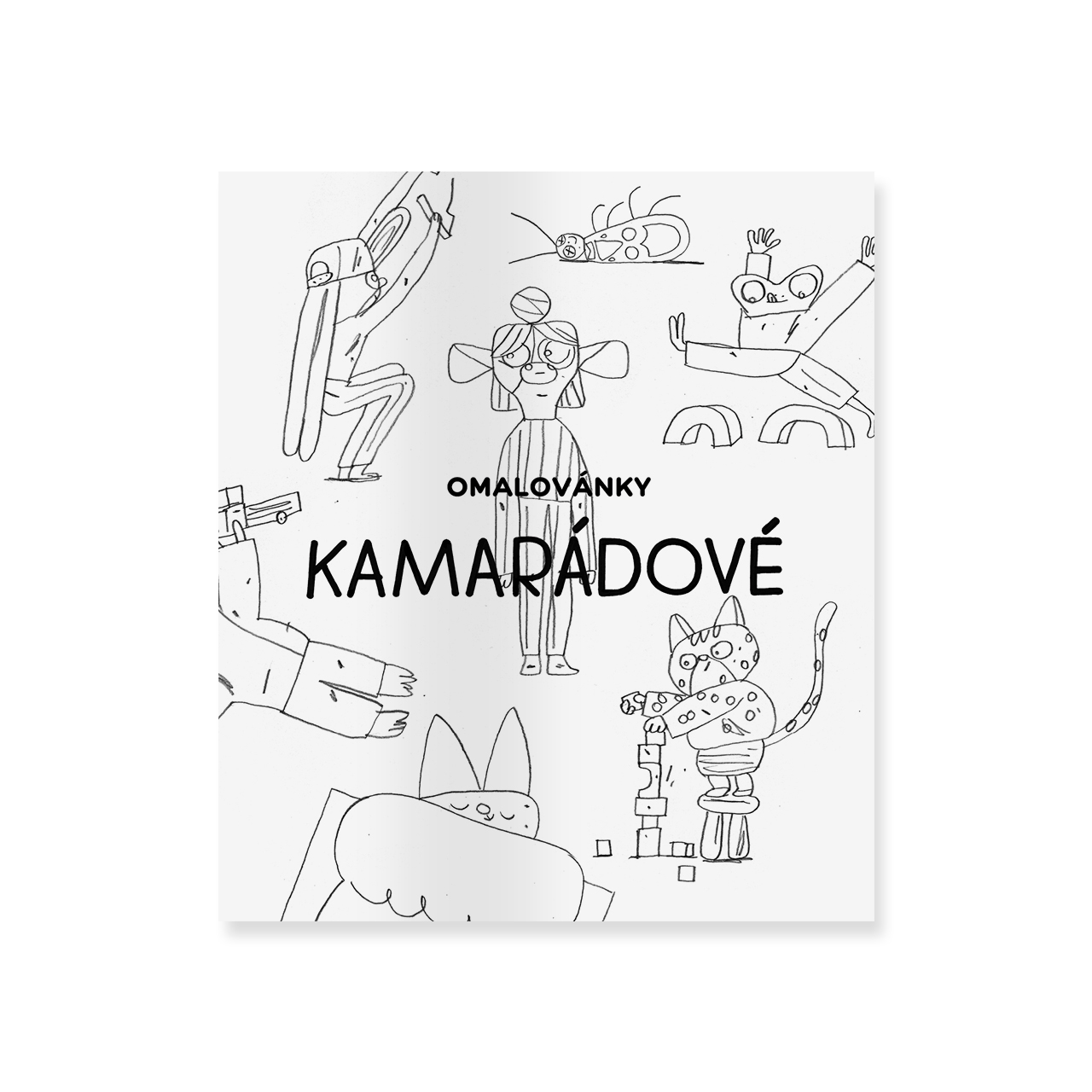 Levně Omalovánky / Kamarádové